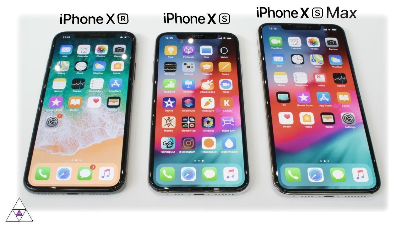 Iphone xs, xs max và iphones xr 1
